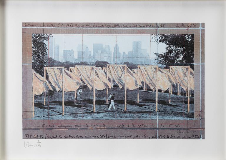 Christo & Jeanne-Claude, "The Gates (Project for Central Park, New York City)".