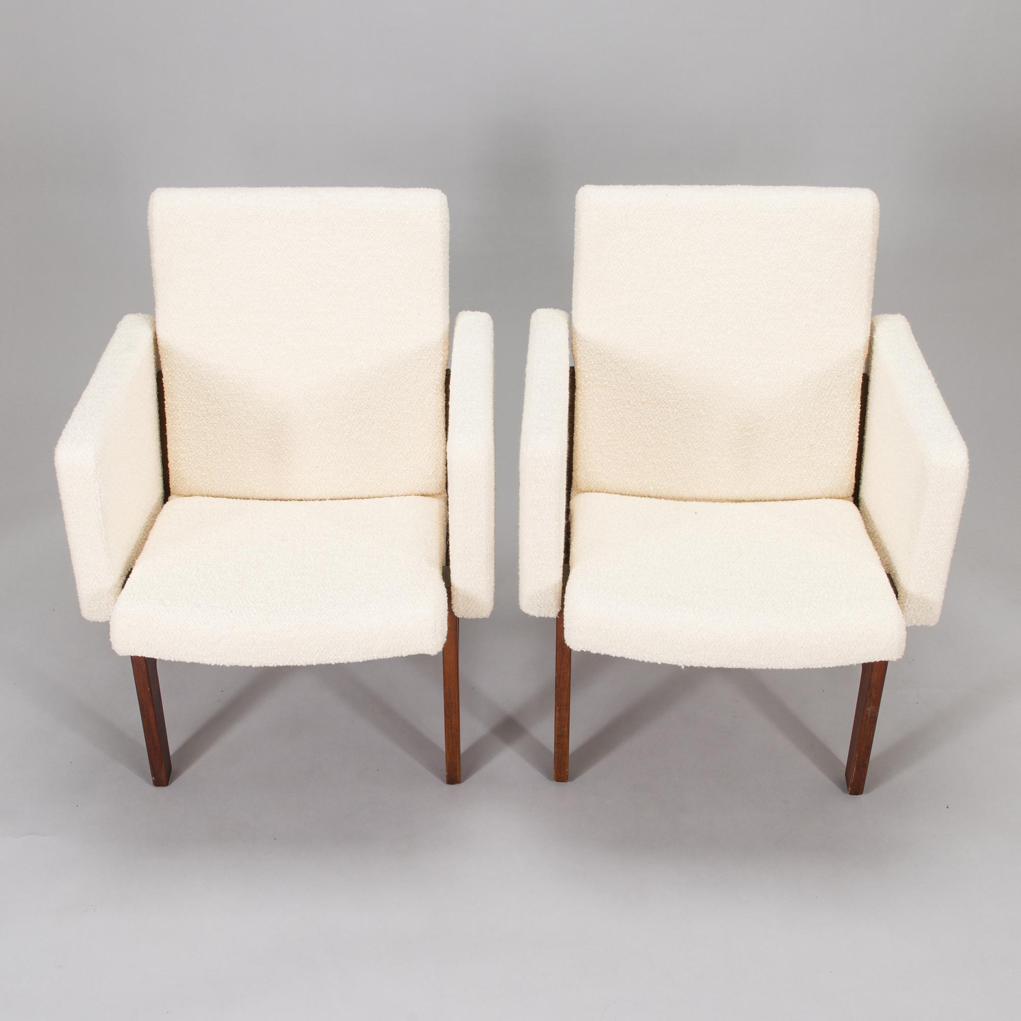Antti Nurmesniemi, a pair of armchairs. Designed 1959.