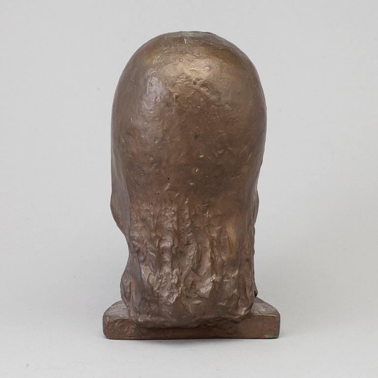 GUNNAR ELFGREN, sculpture, bronze, signed.