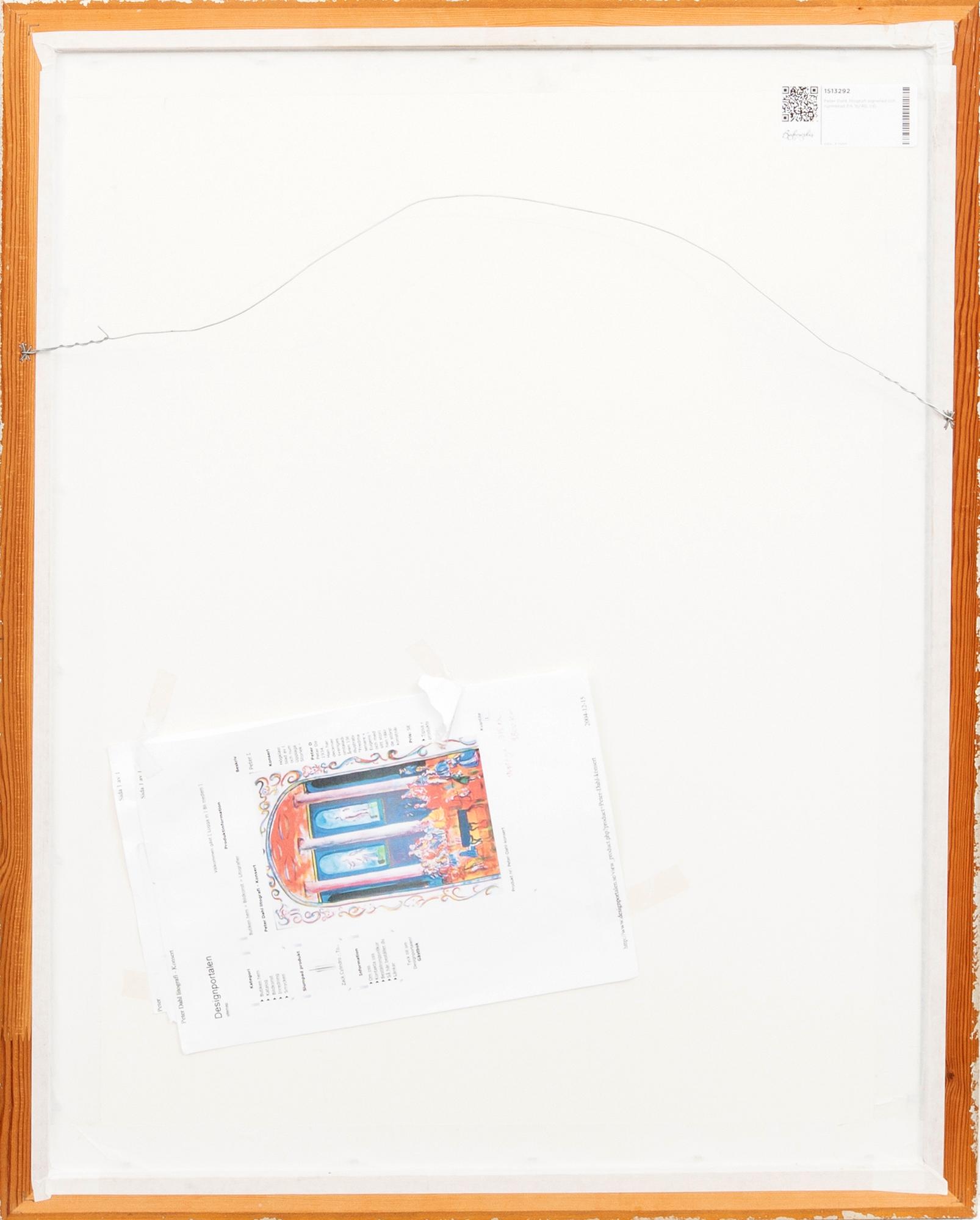 Peter Dahl, lithograph signed and numbered EA 16/40.