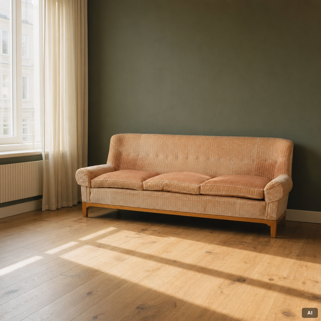 Arne Norell, soffa, "Lagenthal", Norell Möbel AB, 1960-tal.