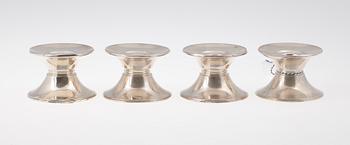 LJUSSTAKAR, 4 st, silver, Gorham, USA, 1900-tal.