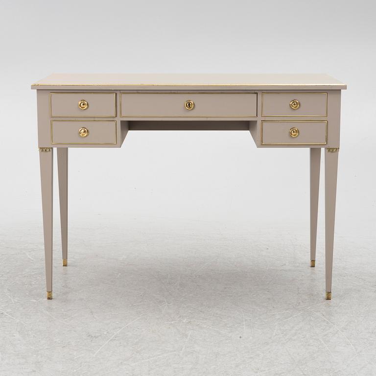 A Gustavian style ladies' writing desk, mid-20th century.