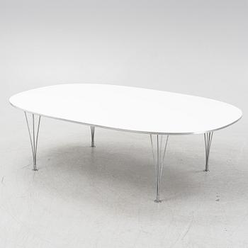 Bruno Mathsson & Piet Hein, a 'Superellips' coffee table, Fritz Hansen/Miab.