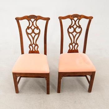 Dining set, 9 pieces, Thomasville USA, late 20th century.