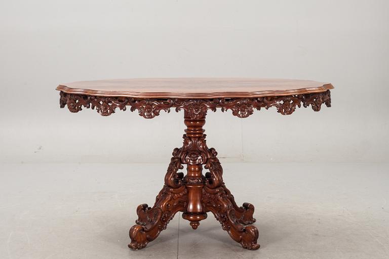 DIVANSBORD, Nyrokoko, 1800-talets andra hälft.