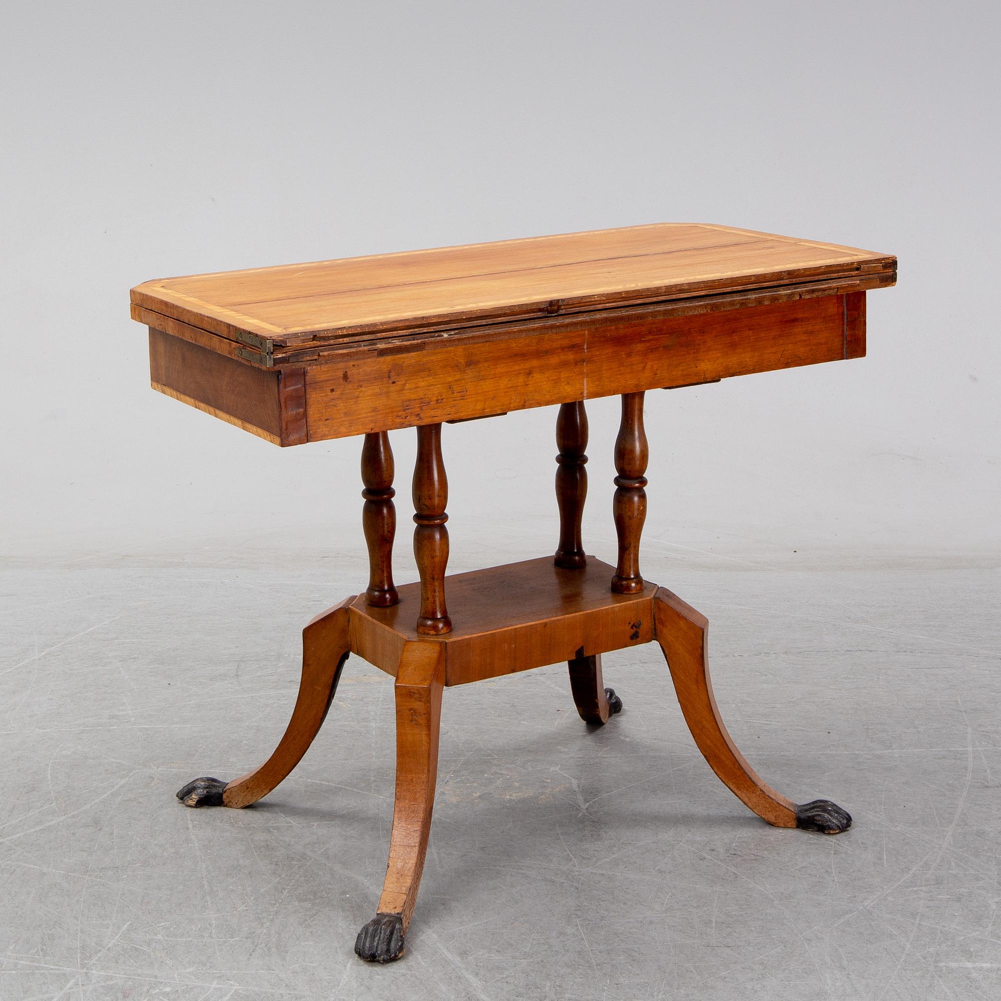 SPELBORD, 1800-talets mitt.