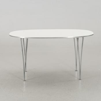 BRUNO MATHSSON OCH PIET HEIN, bord, "Superelips", Fritz Hansen, Danmark 1900-talets senare del.