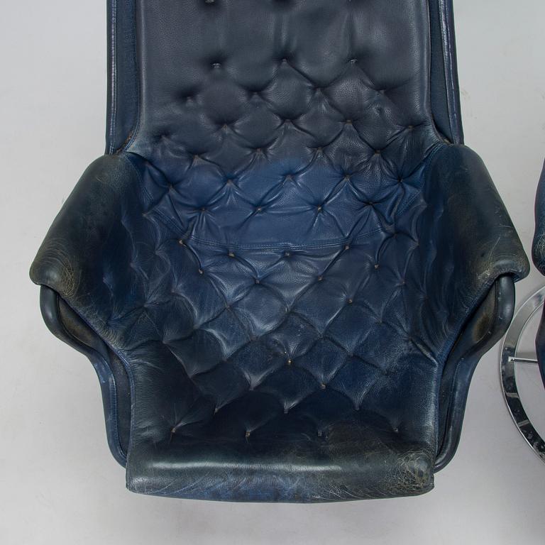 Bruno Mathsson, a pair of 'Jetson' armchairs, Dux, second half of the 20th century.