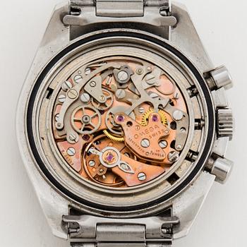 OMEGA, Speedmaster Professional, "Tachymetre", kronografi, rannekello, 42 mm.