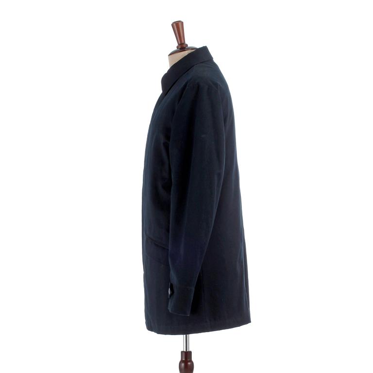 BARBA, a blue cotton jacket, size 48.