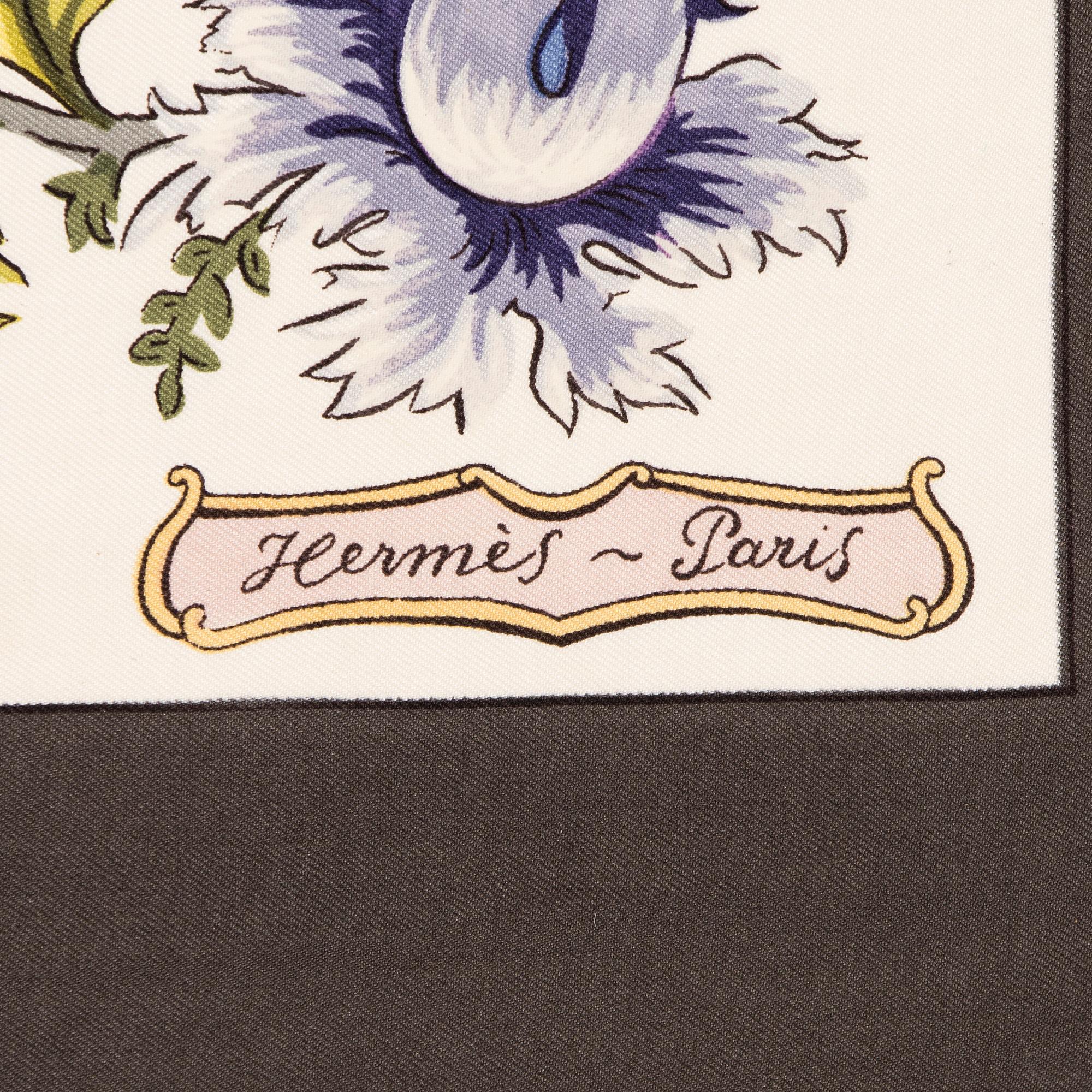 Hermès, huivi, "Les Jardiniers du Roy".