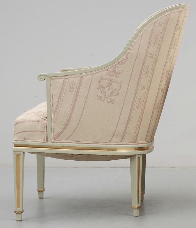 A Carl Malmsten armchair by NK ca 1928.