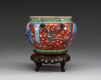 A 'Clobbered' censer, Qing dynasty, Kangxi (1662-1722).