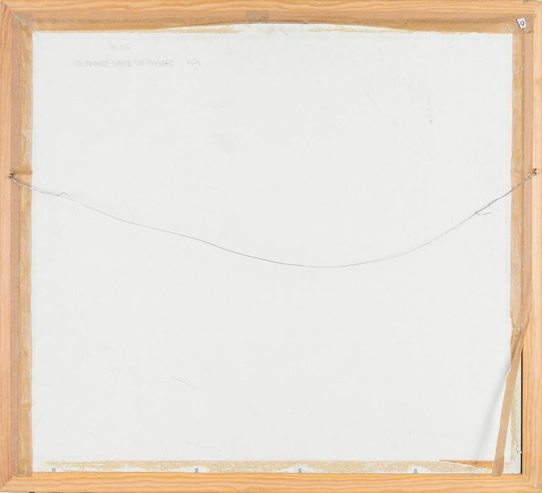 Max Papart, "Promenade dance un paysage".