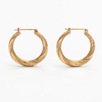 Earrings 14K gold.