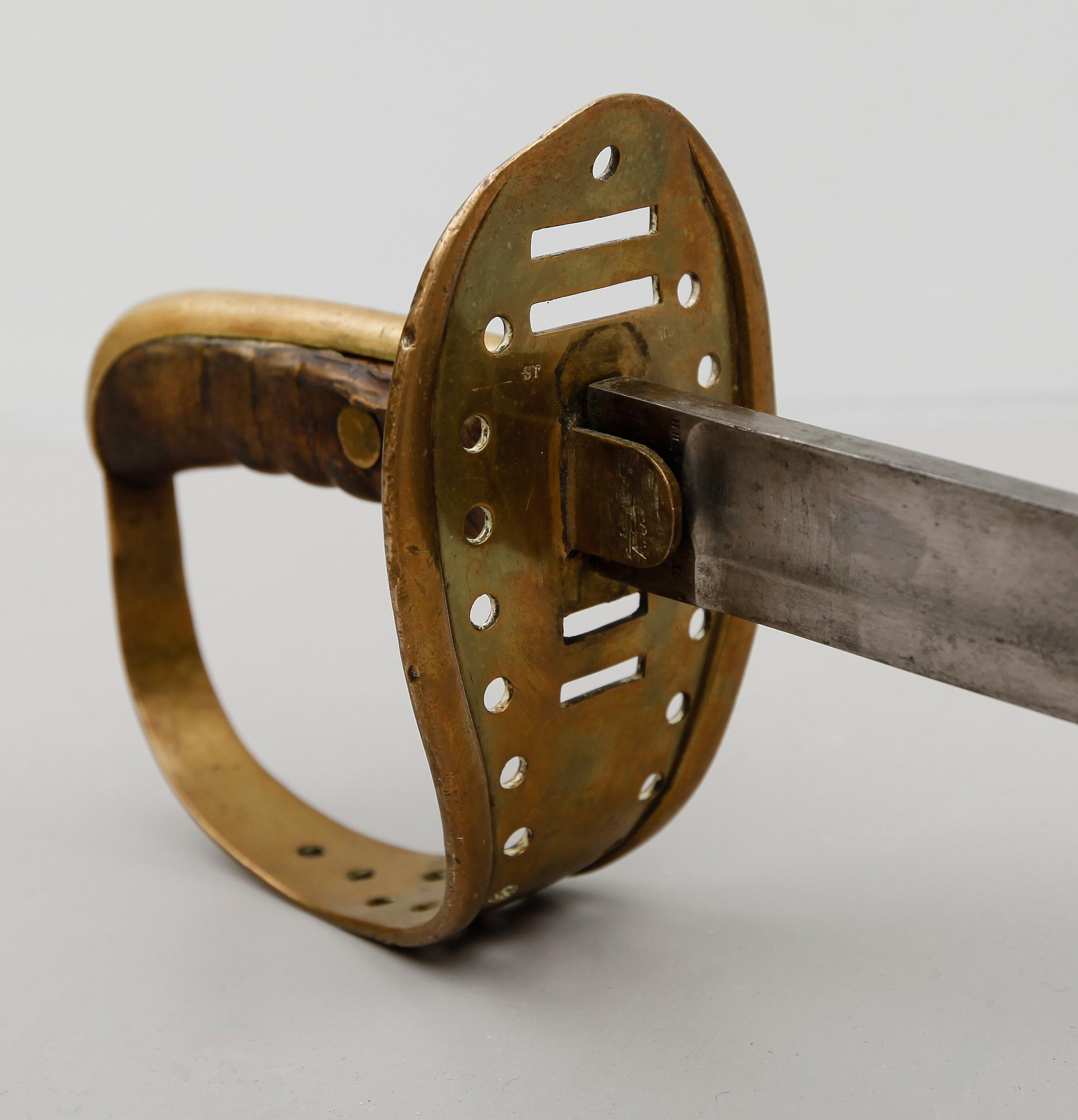 SABEL, m/1867, för kavalleriet.