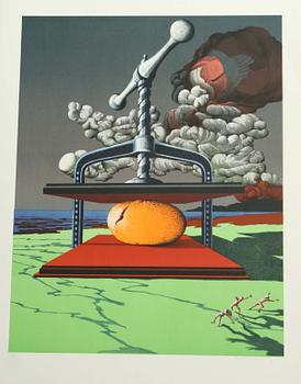 BENGT NORDENBORG, färglitografier, 2 st, sign, e.a.