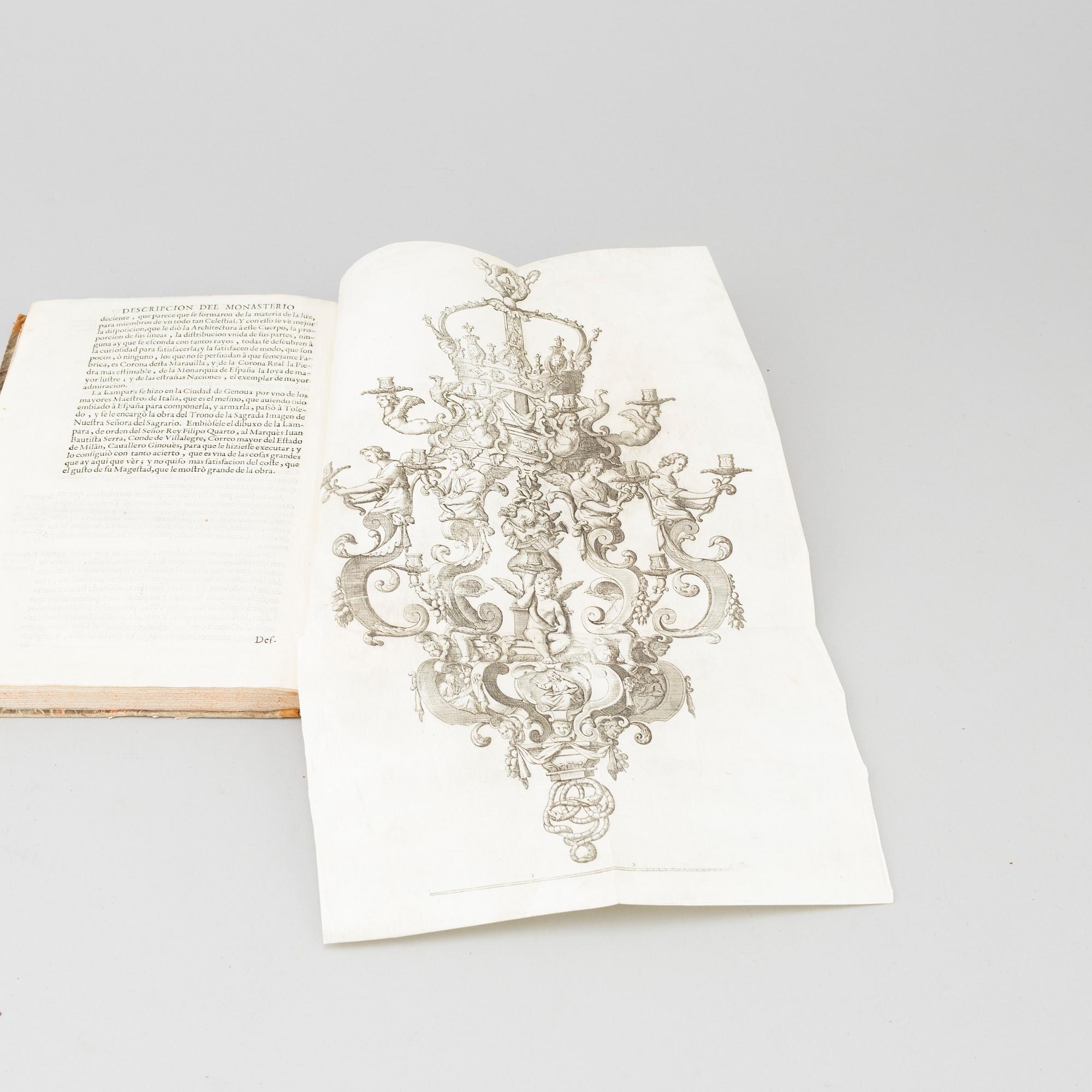 BOK. Med 9 stycken graverade planscher, 1681.