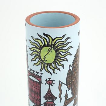 Stig Lindberg, vas, fajans, "Karneval", Gustavsbergs Studio.