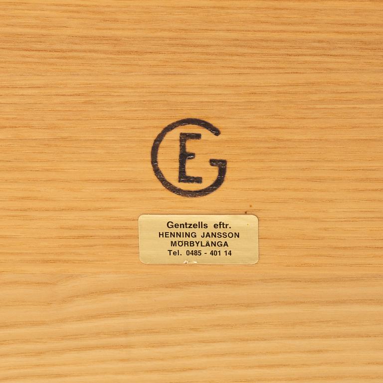 Evert Gentzell, a drop-leaf table, Sweden, end of the 20th century.