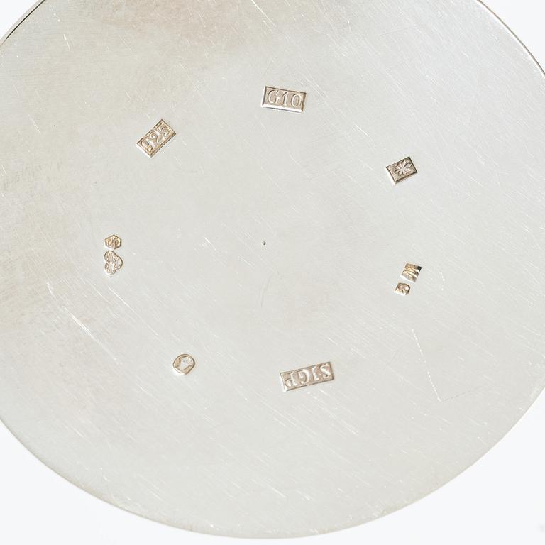 Sigurd Persson, Vas, sterling silver, Stockholm 1981.