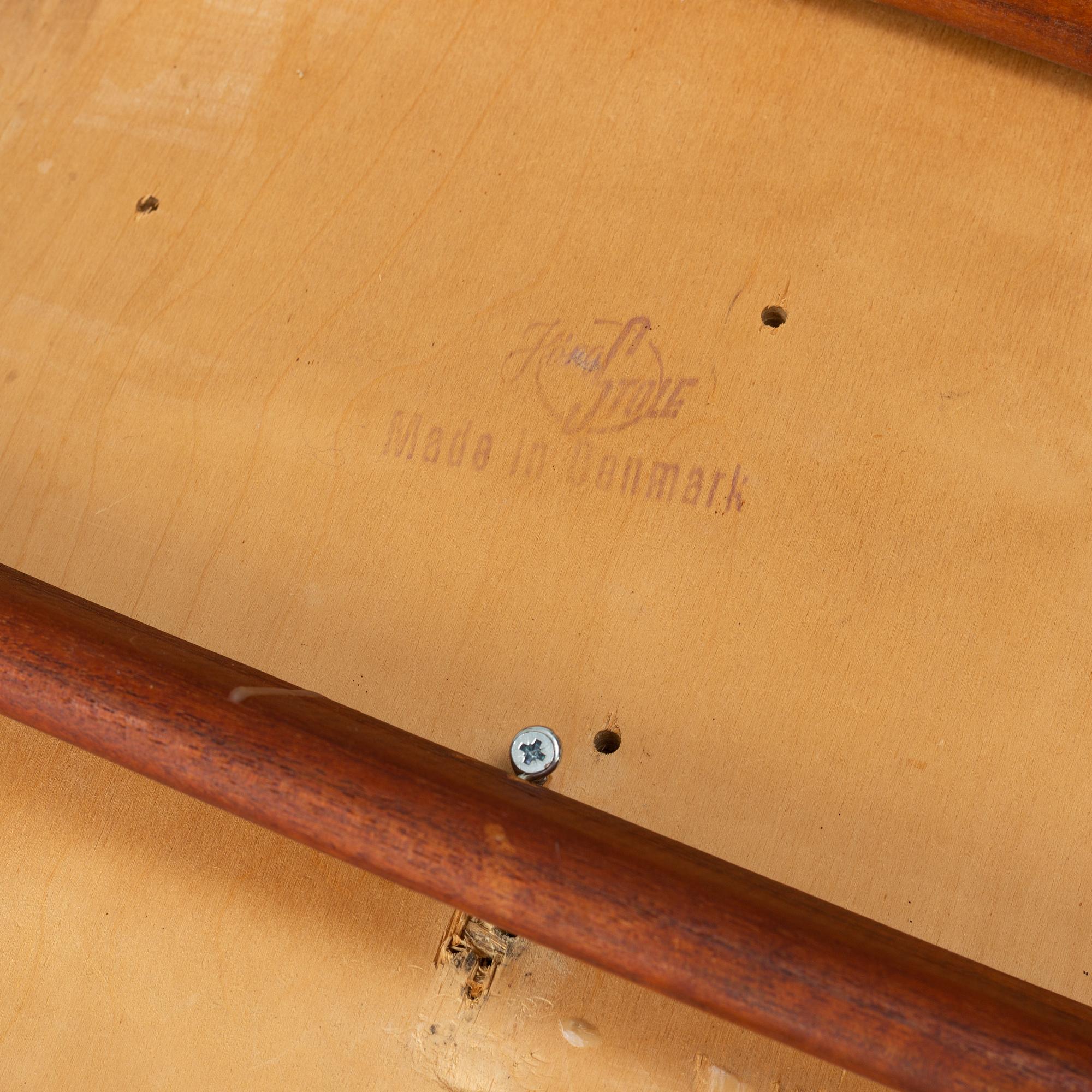 Erik Kirkegaard,
karmstol, Høng Stolefabrik,
Danmark, 1900-talets mitt.