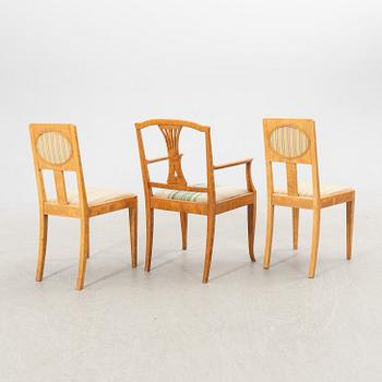 Stolar 2 st samt karmstol 1900-talets början.