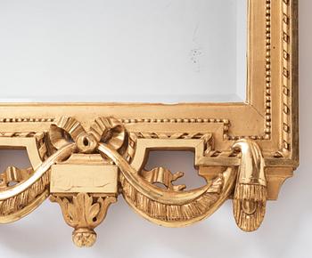 A late Gustavian mirror by J Åkerblad.