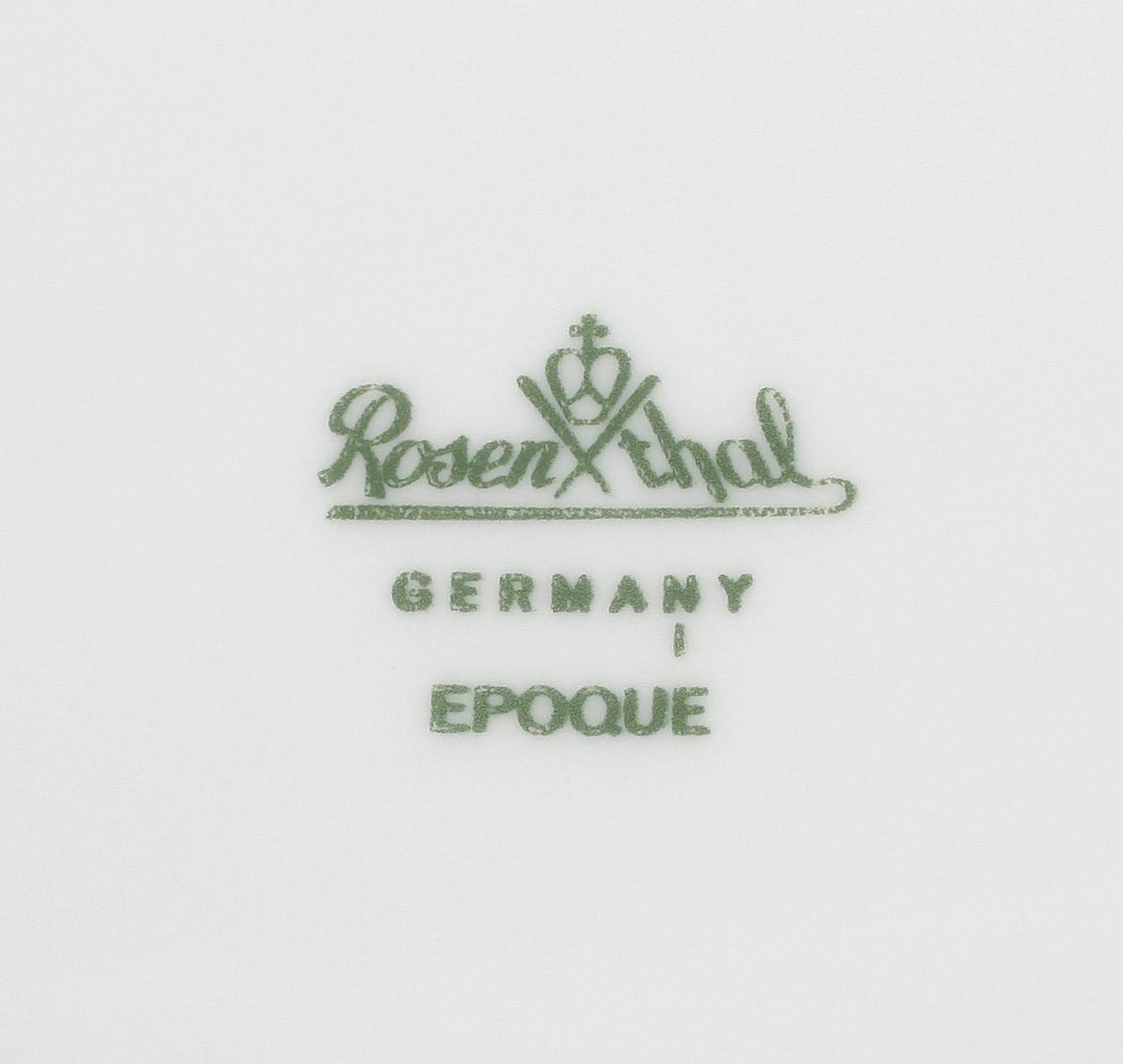 MAT- och KAFFE/TESERVIS, 176 delar, "Epoque", Rosenthal, 1900-talets slut.