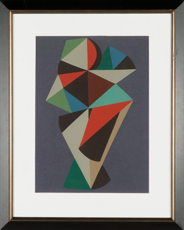 C Göran Karlsson, väriserigrafia, signeerattu ja numeroitu 83/99.