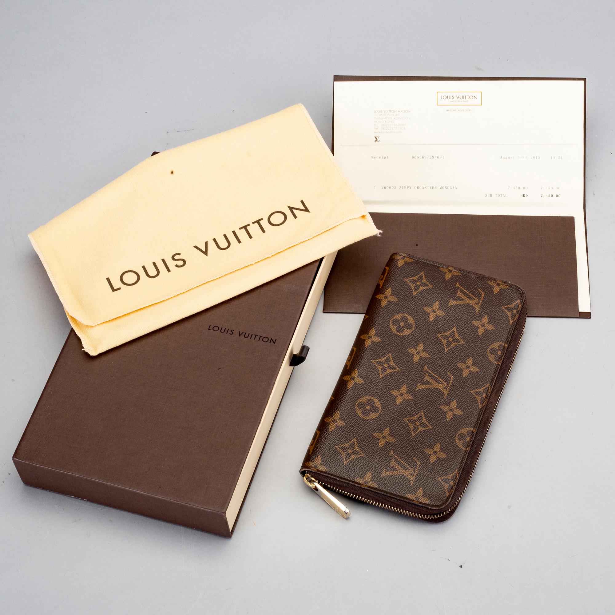 Louis Vuitton, Zippy Organizer, made in Spain.