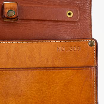 A leather 'Business' briefcase, Böle Tannery, numbered NO. 309 (of 360).