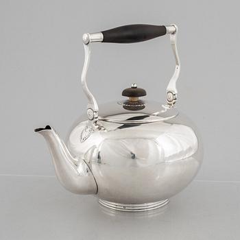 A silver teapot, Netherlands 1836.