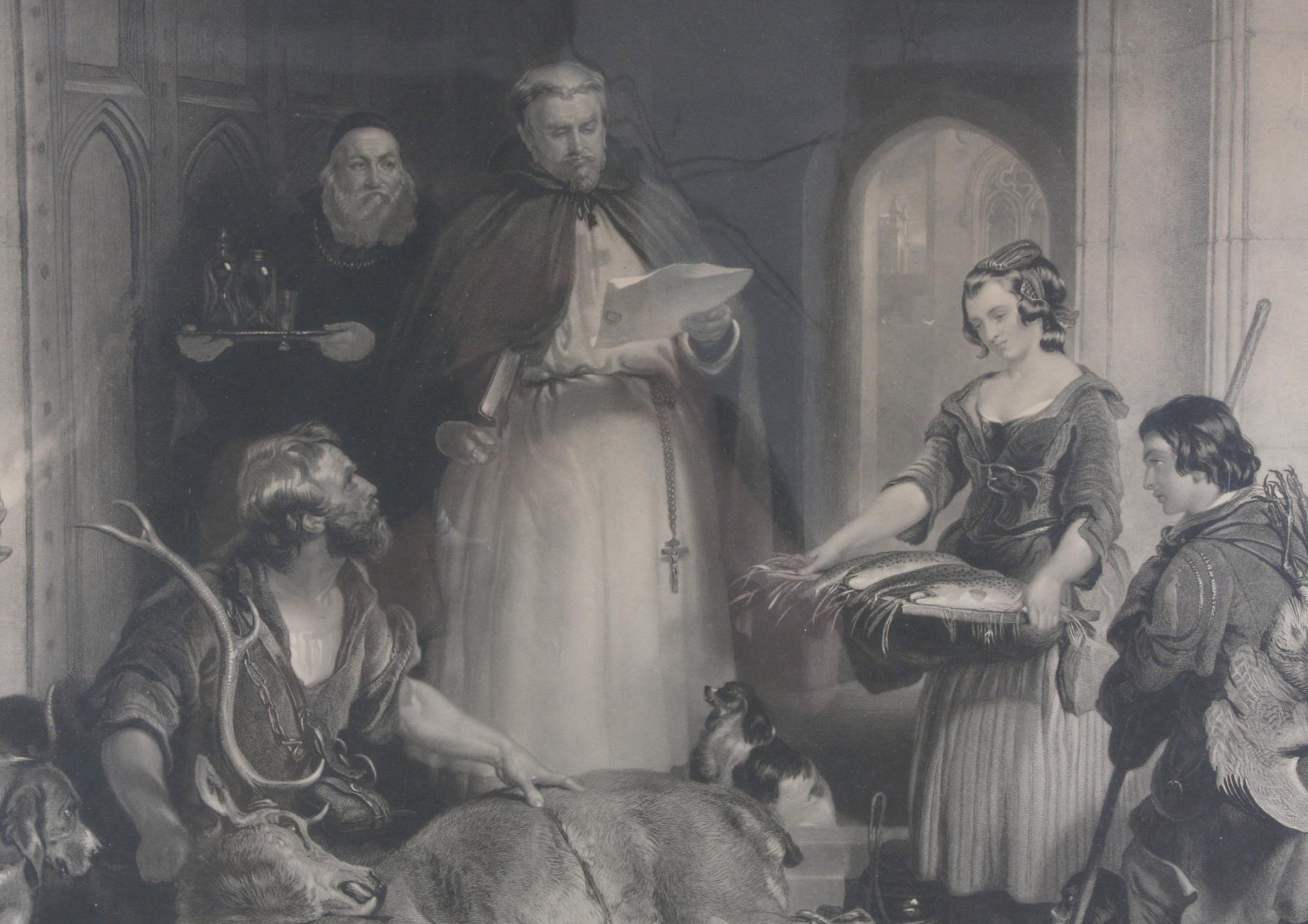 OKÄND KONSTNÄR, tryck, England 1800-tal.