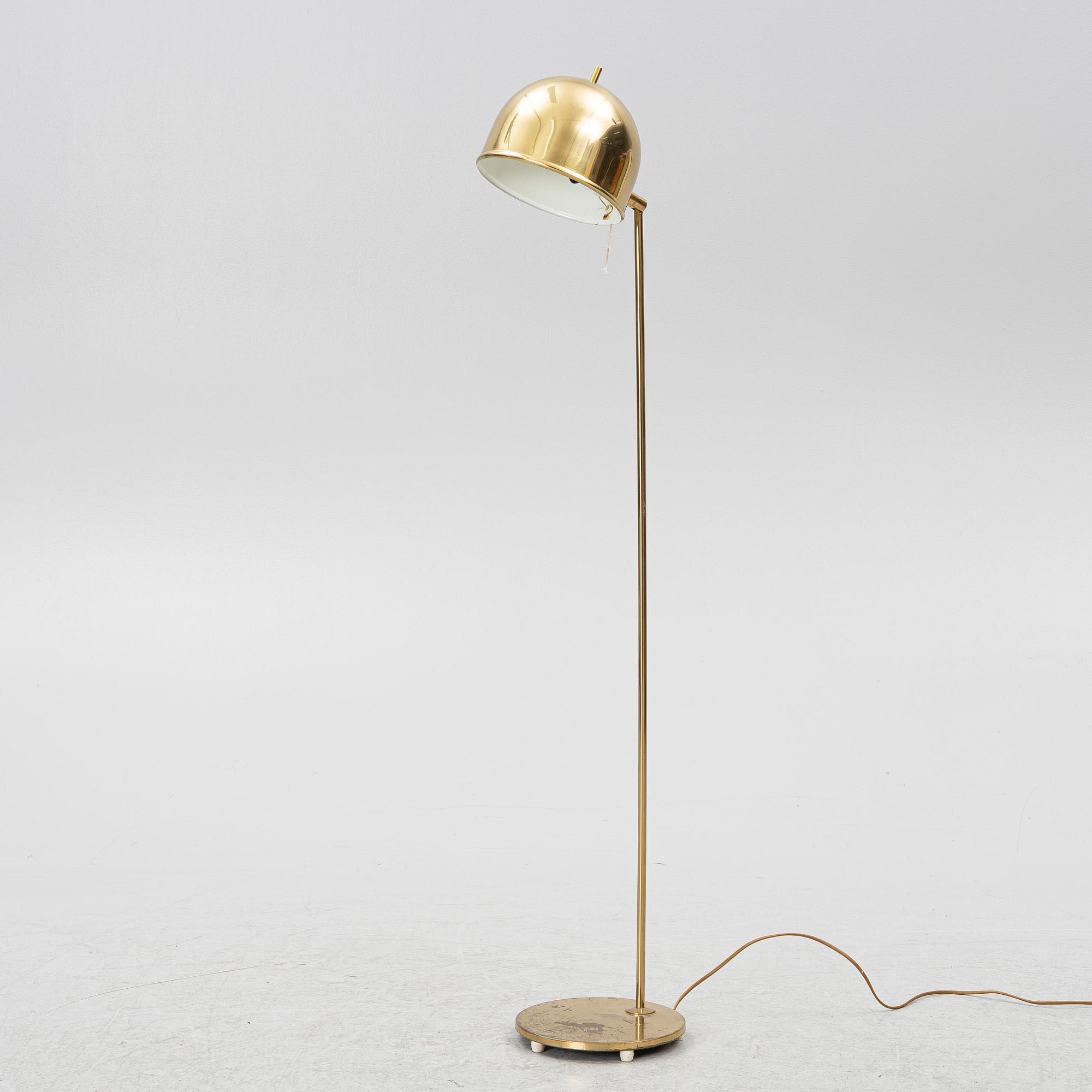 Eje Ahlgren, golvlampa, modell G-075, Bergboms, 1960-70-tal.