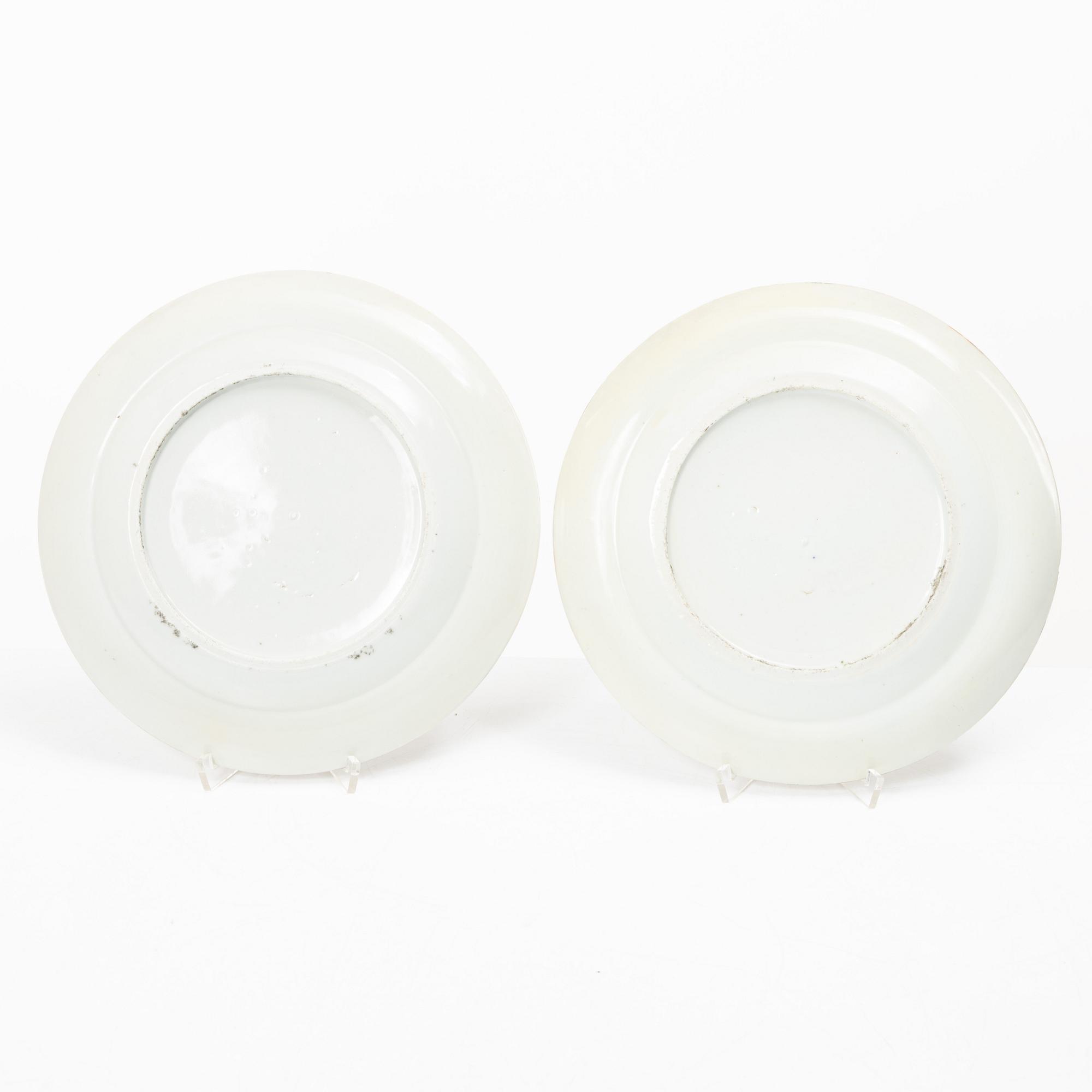 Parti porslin, 10 delar, Kanton, Kina, 1800-tal.