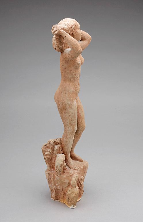 AXEL WALLENBERG, skulptur, terrakotta, sign o dat 1945.