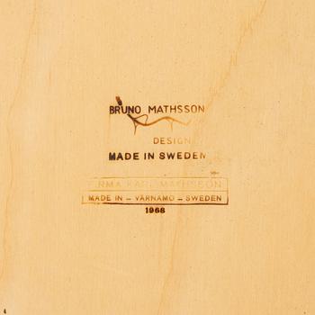 Bruno Mathsson, Soffbord, Firma Karl Mathsson, Värnamo 1968.