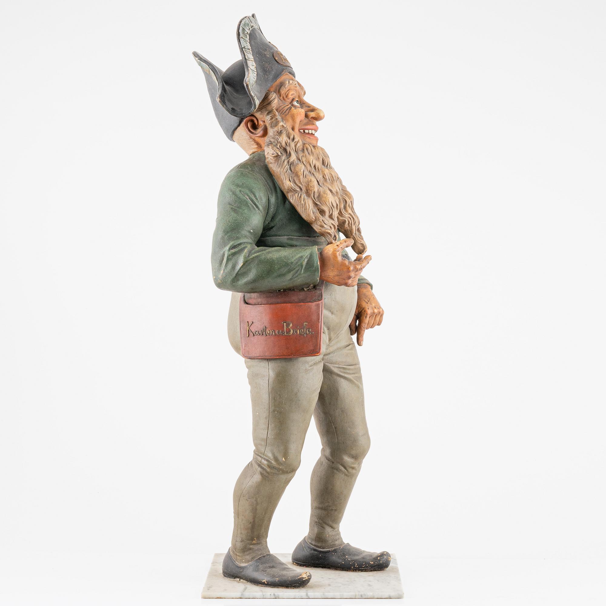 A garden gnome, Germany, first half of the 20th Century.