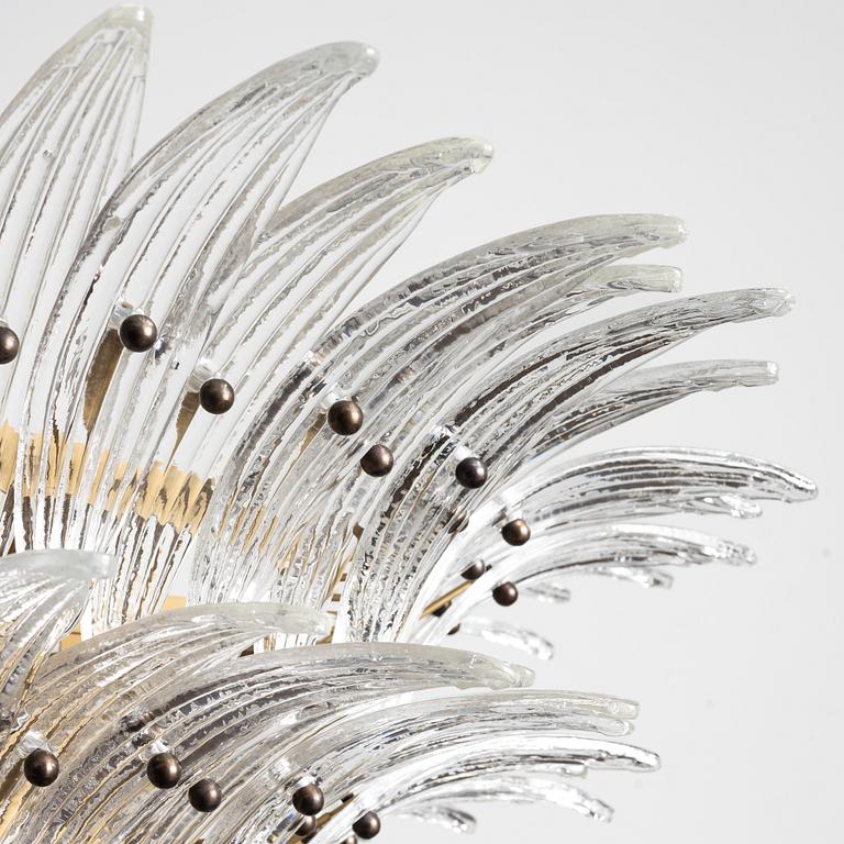 A 'Gatsby' chandelier, Murano.