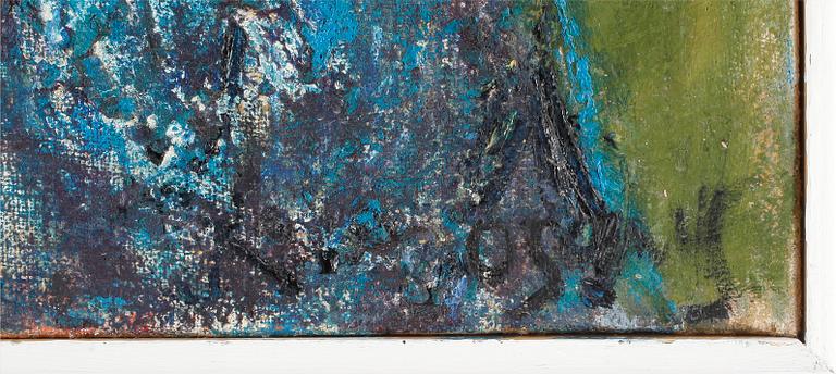 OSCAR HERNANDEZ SORIANO, olja på duk, signerad.