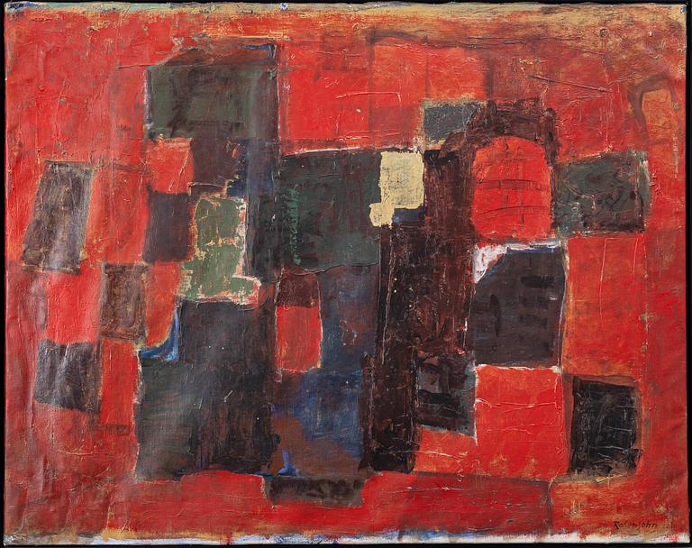 Lennart Rosensohn, "Röd komposition".
