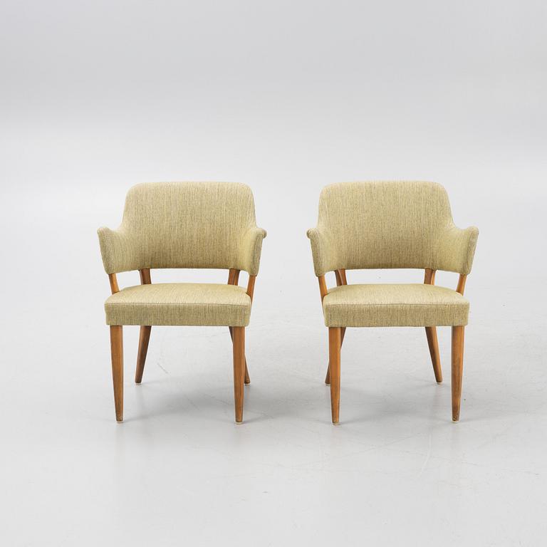 Carl Malmsten, armchairs, a pair, "Lata Greven".