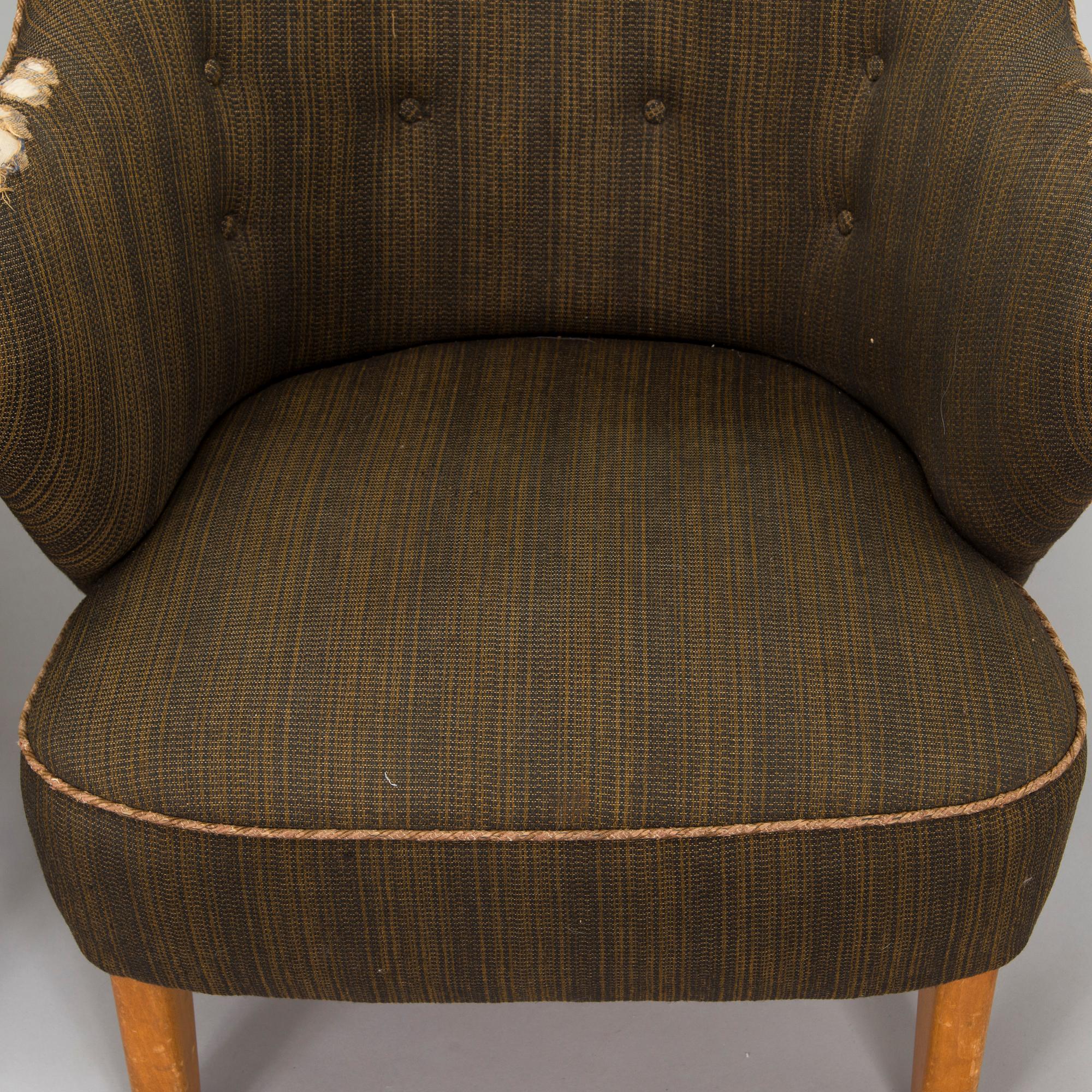 Flemming Lassen, nojatuolipari, valmistaja Asko 1952-1956.