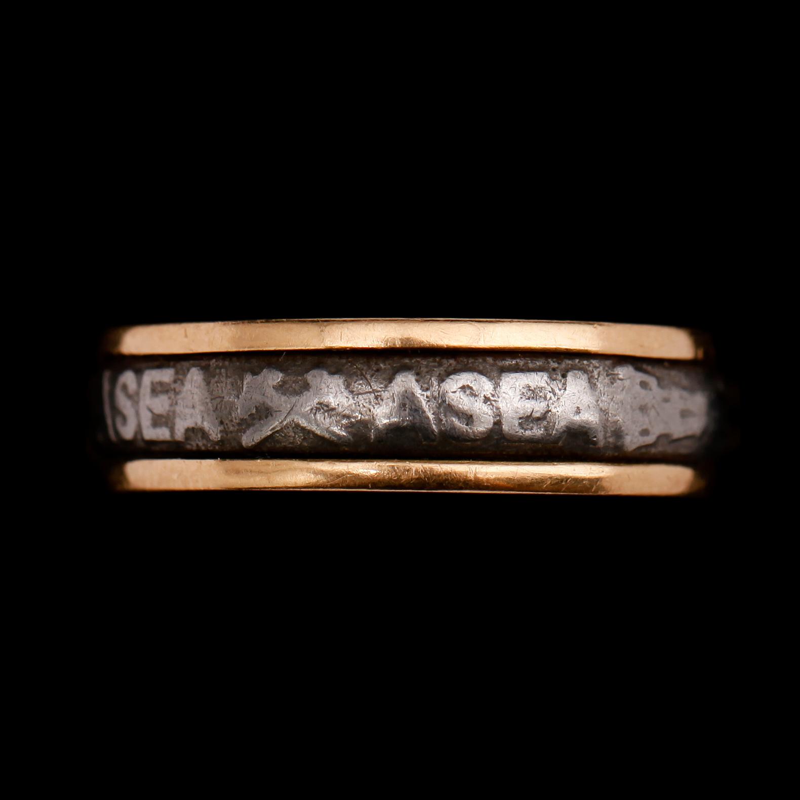RING, 18 k, 1963. Vikt ca 5 g.