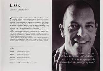 RON LIOR, mapp med 6 seriegrafier, signerad o numrerad 168/250.