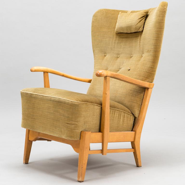 A 1950's armchair, unknown designer model 'Koti 2407' (Home), Asko Finland.