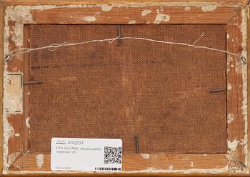 PÄR SIEGÅRD, olja på pannå. Signerad.