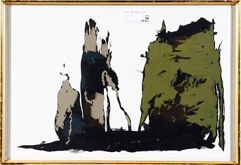 Lage Lindell · LAGE LINDELL, serigrafi, sign o numr 14/150.